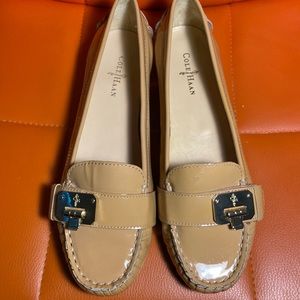 Cole Haan Leather patent flats